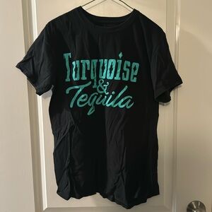 Black Turquoise & Tequila Tee - Crazy Train M